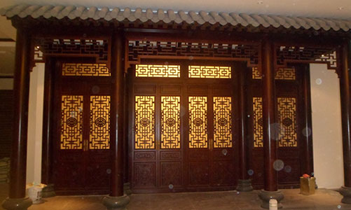 内蒙古传统仿古门窗浮雕技术制作方法